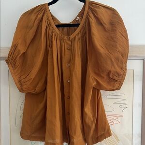 Doen June top in Orange/brown color. Never worn.